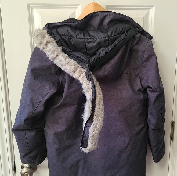 Columbia Boys Nordic Strider Charcoal Gray Jacket Medium - Picture 9 of 17